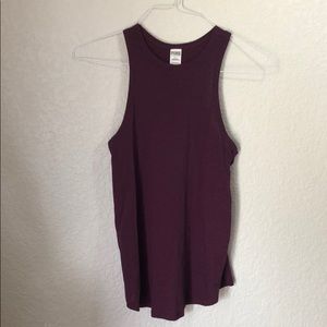 High neck tank top